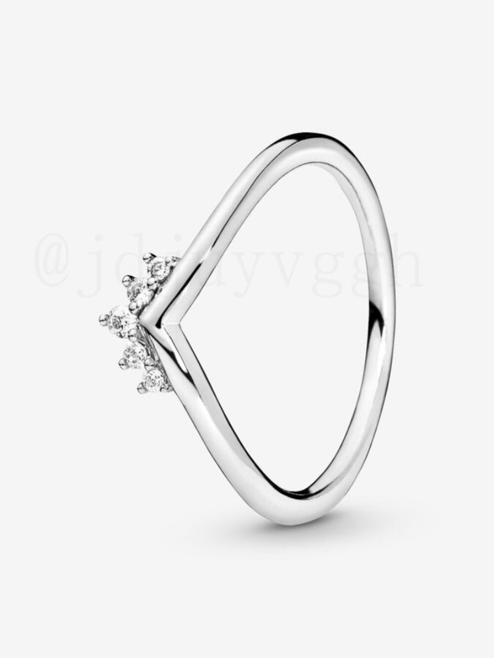 Pandora Tiara Wishbone Ring